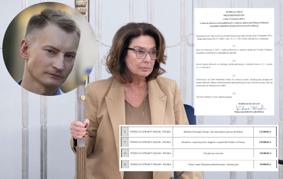 Małgorzata Kidawa-Błońska, Bartosz Kramek / autor: Fratria
