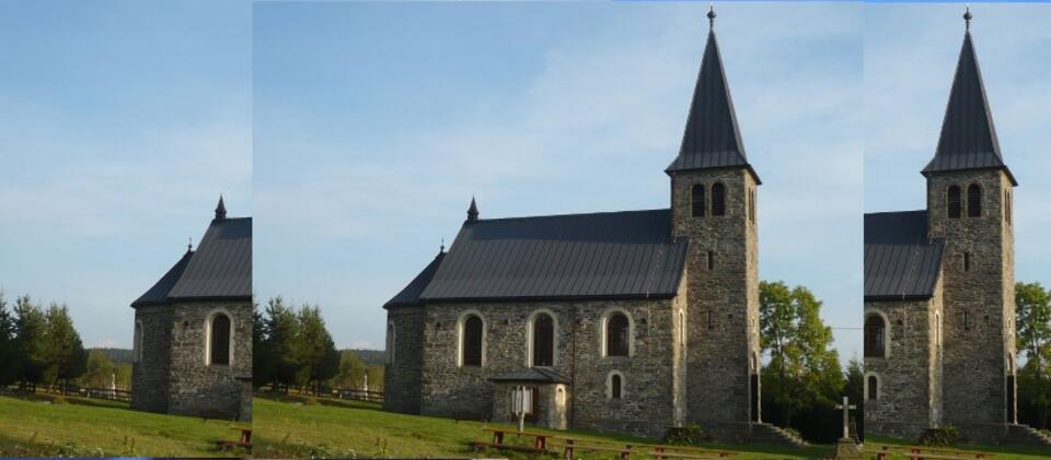 kościół św. Antoniego w Lasówce / autor: wikipedia