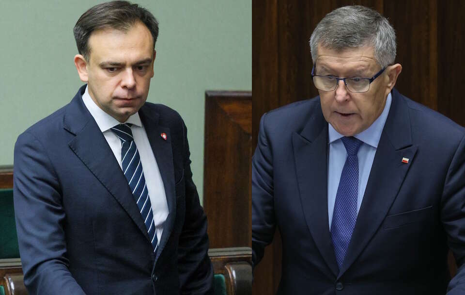 Andrzej Domański, Zbigniew Kuźmiuk / autor: PAP/Rafał Guz/PAP/Leszek Szymański
