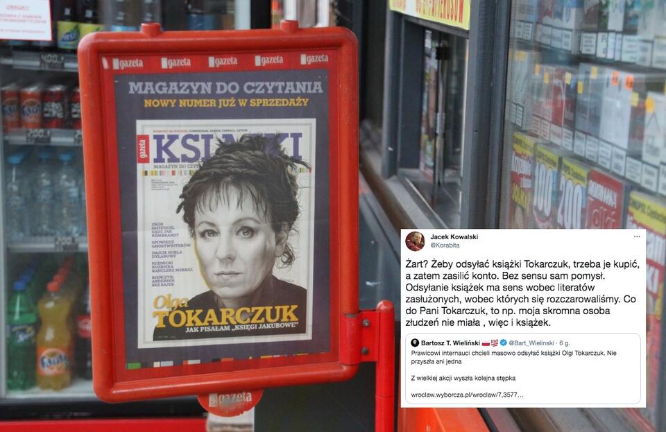 "GW" kpi z akcji "#OdeślijOldzeKsiążkę". Celna odpowiedź! / autor: Fratria