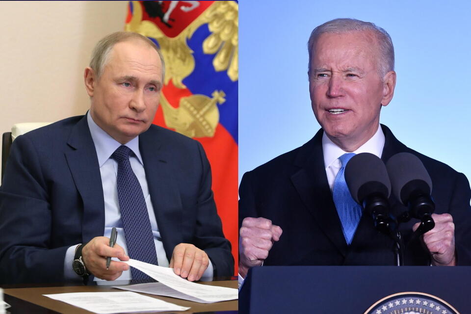 Władimir Putin, Joe Biden / autor: PAP/Radek Pietruszka/PAP/EPA
