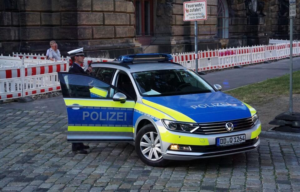 Niemiecka policja - zdjęcie ilustracyjne. / autor: Fratria