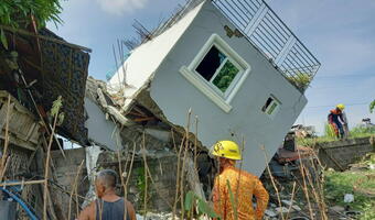 Filipiny nawiedziło Trzęsienie ziemi o sile 7,1