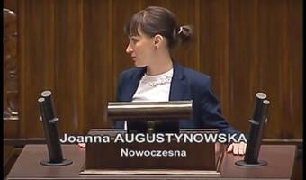 Posłanka Nowoczesnej ma ważne pytanie: Chce wiedzieć kiedy będzie mogła opuścić Sejm i iść do domu spać ZOBACZ FILM