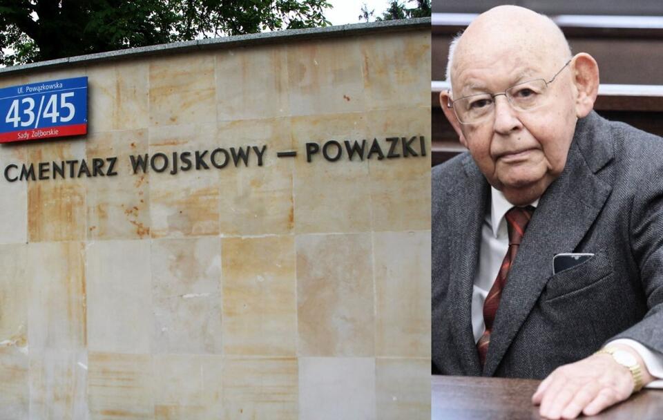 Cmentarz wojskowy na Powązkach/ Jerzy Urban / autor: Fratria; PAP/Paweł Supernak