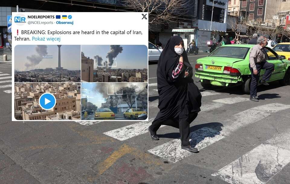 autor: PAP/EPA/ABEDIN TAHERKENAREH/X