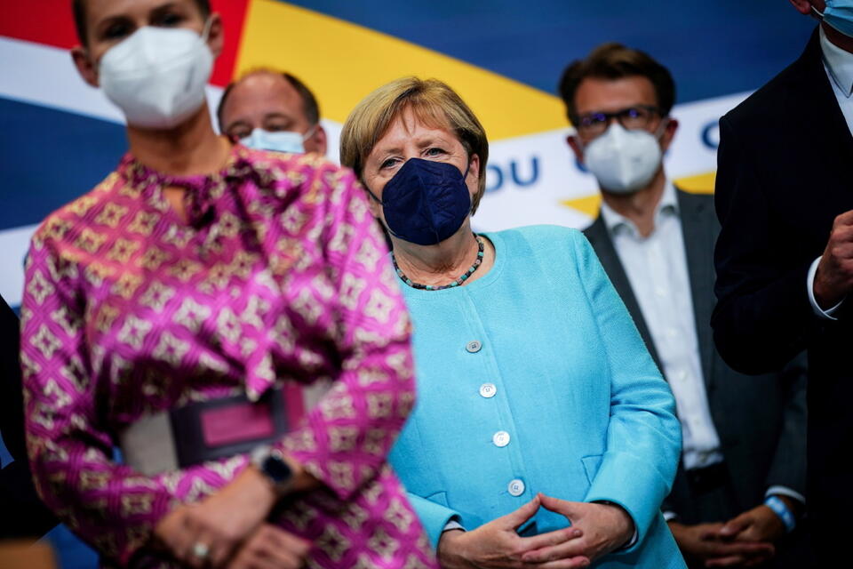 Angela Merkel  / autor: PAP/EPA