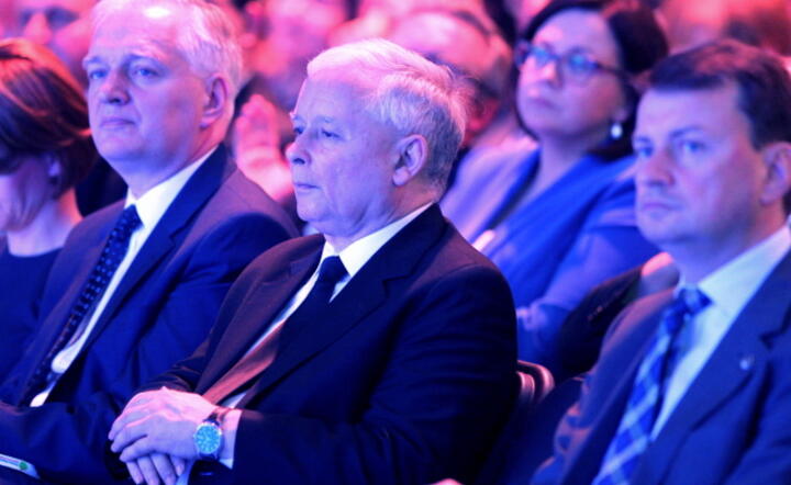 Jarosław Kaczyński na konwencji programowej PiS fot. PAP / Andrzej Grygiel