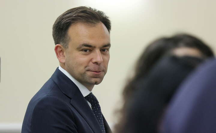 Minister finansów i gospodarki Andrzej Domański na posiedzeniu rządu w KPRM w Warszawie / autor: PAP/Paweł Supernak