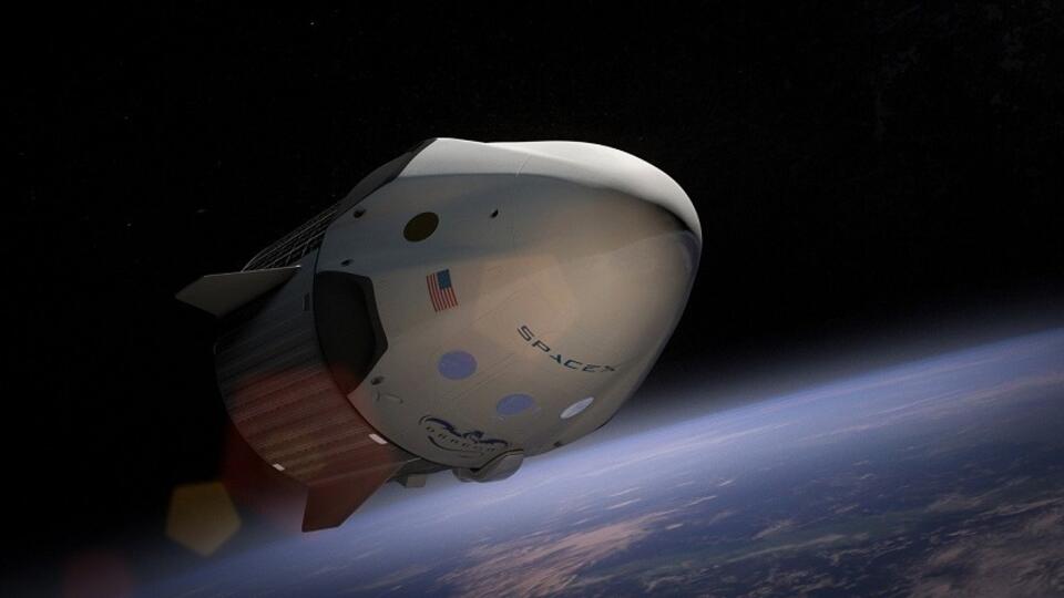Statek kosmiczny Spacex / autor: Pixabay