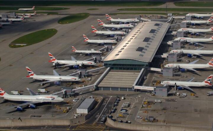 lotnisko Heathrow w Londynie / autor: TVP Info