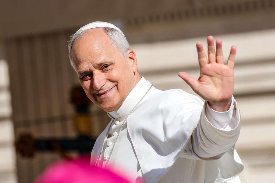 Papież Leon XIV  / autor: PAP/EPA
