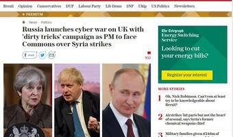 Rosyjsko - angielska wojna cybernetyczna tuż tuż