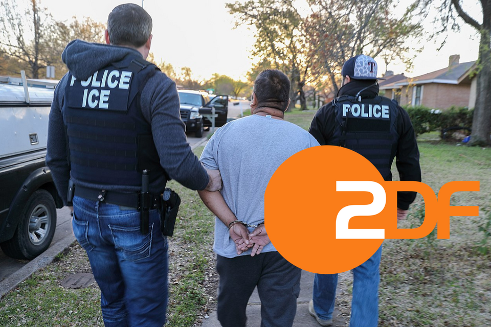 ZDF wyemitowało reportaż o służbach ICE, w którym użyto AI / autor: U.S. Immigration and Customs Enforcement, Public domain, via Wikimedia Commons