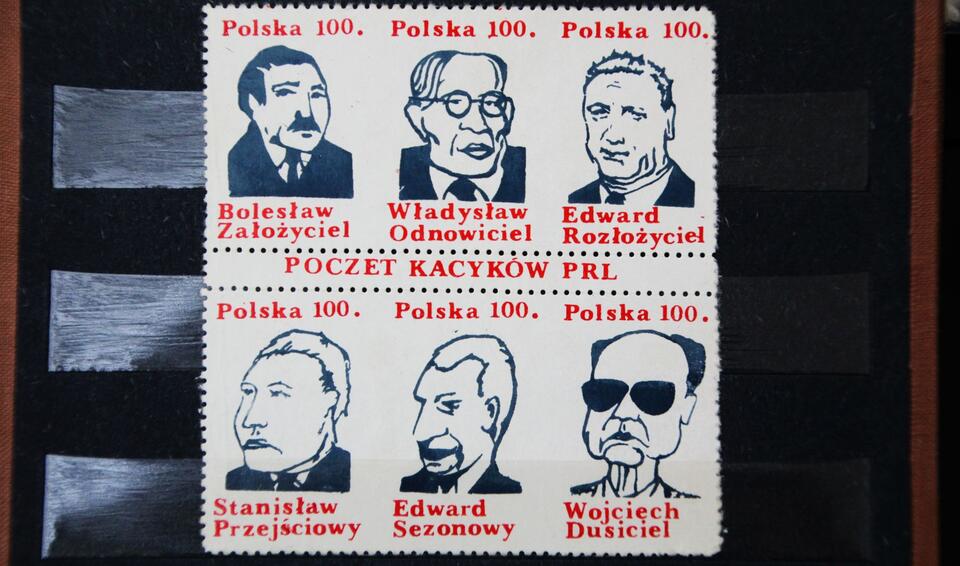 Znaczki Poczty Solidarności, lata 80. XX wieku / autor: wPolityce.pl