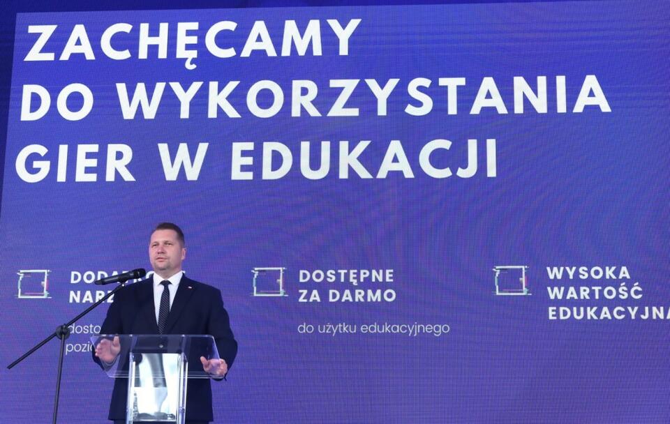 Minister edukacji i nauki Przemysław Czarnek / autor: PAP/Tomasz Gzell