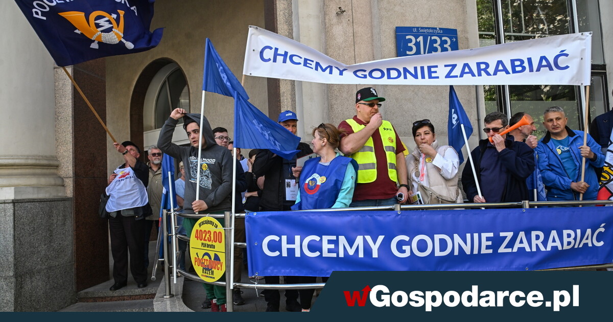 Warning strike by Poczta Polska workers