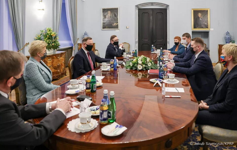 Spotkanie w Pałacu Prezydenckim / autor: KPRP/Jakub Szymczuk