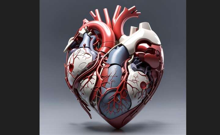 Serce jest wyspecjalizowanym mięśniem pełniącym funkcję elektromechanicznej pompy, której zadaniem jest utrzymywanie nieustannego przepływu krwi / autor: Pixabay