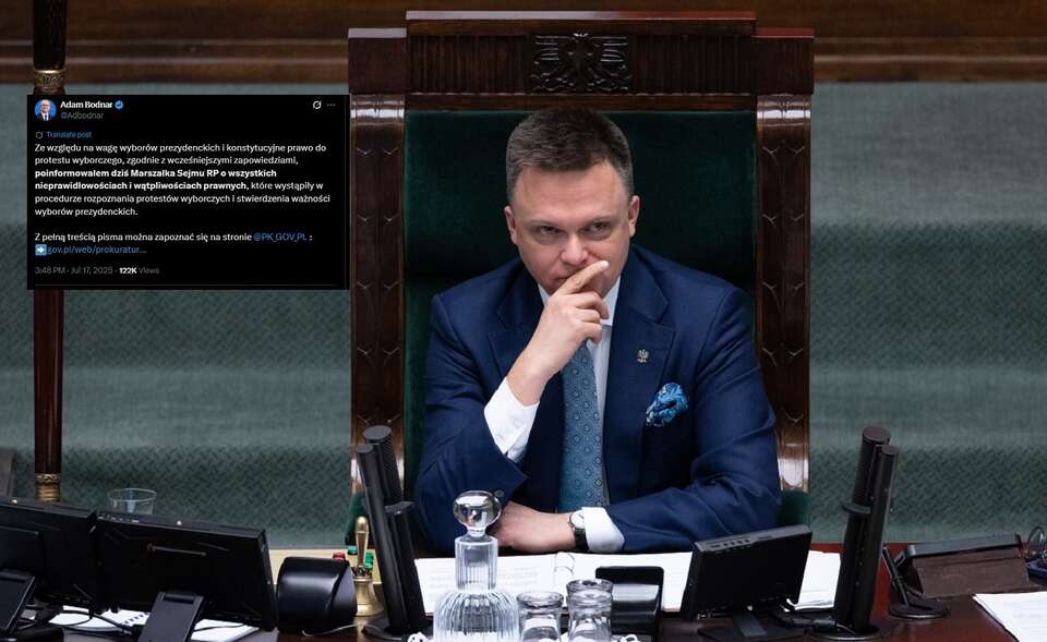 Marszałek Sejmu Szymon Hołownia / autor: Fratria 