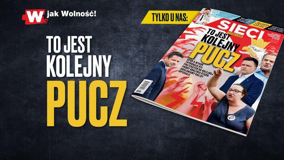 Dostępne jeszcze w kioskach najnowsze wydanie tygodnika Sieci  / autor: wPolityce.pl
