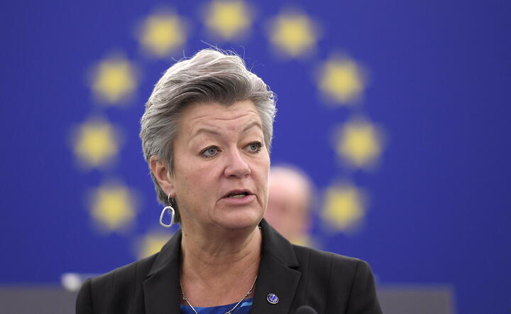 komisarz UE ds. wewnętrznych Ylva Johansson / autor: fotoserwis PAP
