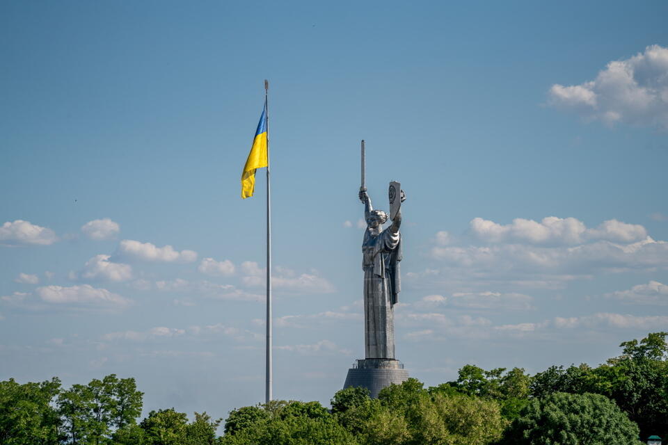 Pomnik Matki Ojczyzny w Kijowie  / autor: Fratria 