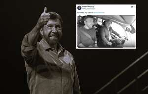 Orban pożegnał Norrisa. / autor:  EPA/MARTON MONUS  / PAP EPA