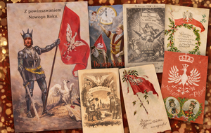 2026 będzie rokiem rozstrzygnięć. Niech będzie dobry dla Polski! Życzenia na AD 2026 / autor: Patriotyczne, przedwojenne kartki noworoczne