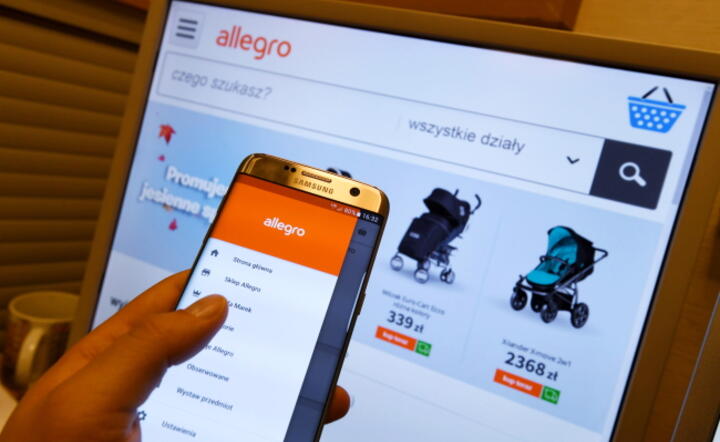 Portal aukcyjny Allegro.pl zmienił właściciela za rekordową sumę, fot. PAP/Bartłomiej Zborowski