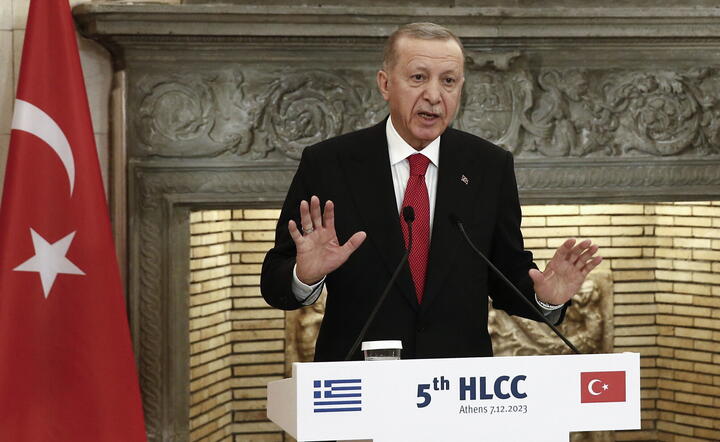 Prezydent Turcji Recep Tayyip Erdoğan  / autor: PAP