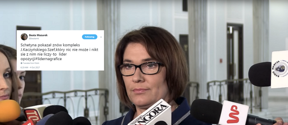 autor: YouTube/Prawo i Sprawiedliwość; Twitter/Beata Mazurek