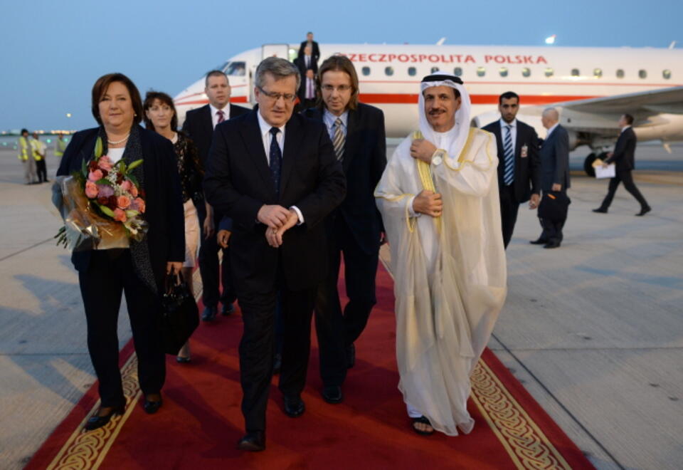 Dwa dni temu na lotnisku w Zjednoczonych Emiratach Arabskich. Fot. PAP / Jacek Turczyl