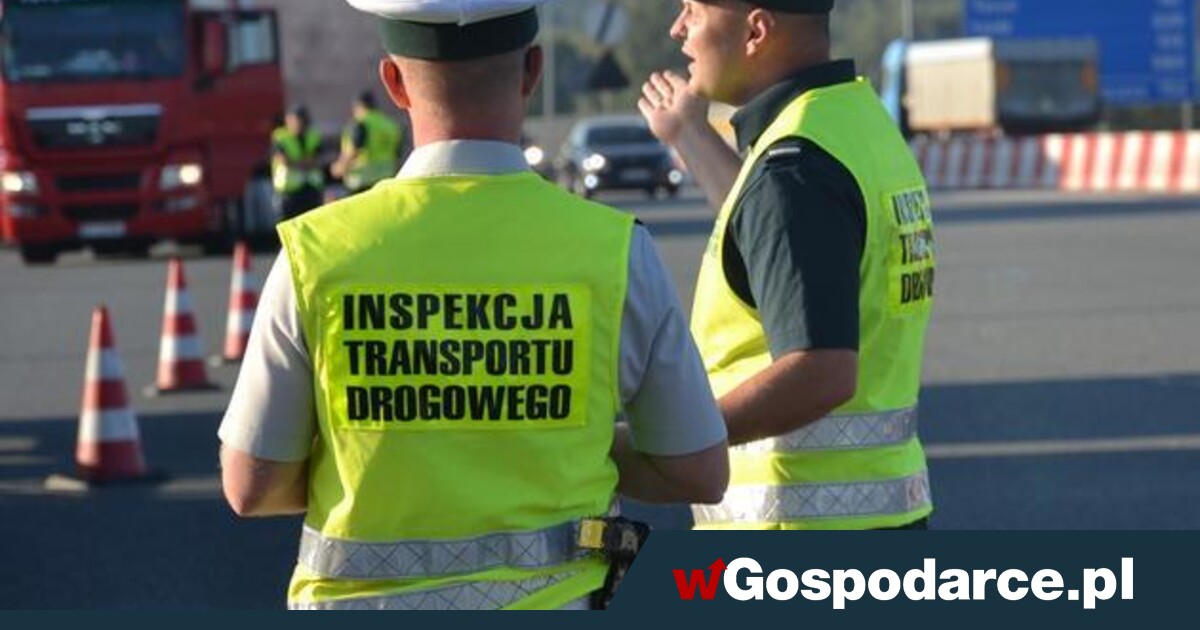 GITD każe inspektorom łupić kierowców i przewoźników!