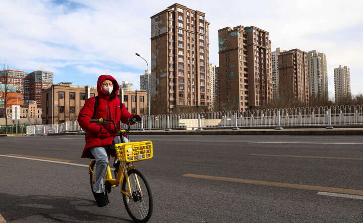 Osiedle mieszkaniowe w Pekinie / autor: PAP/EPA/WU HAO