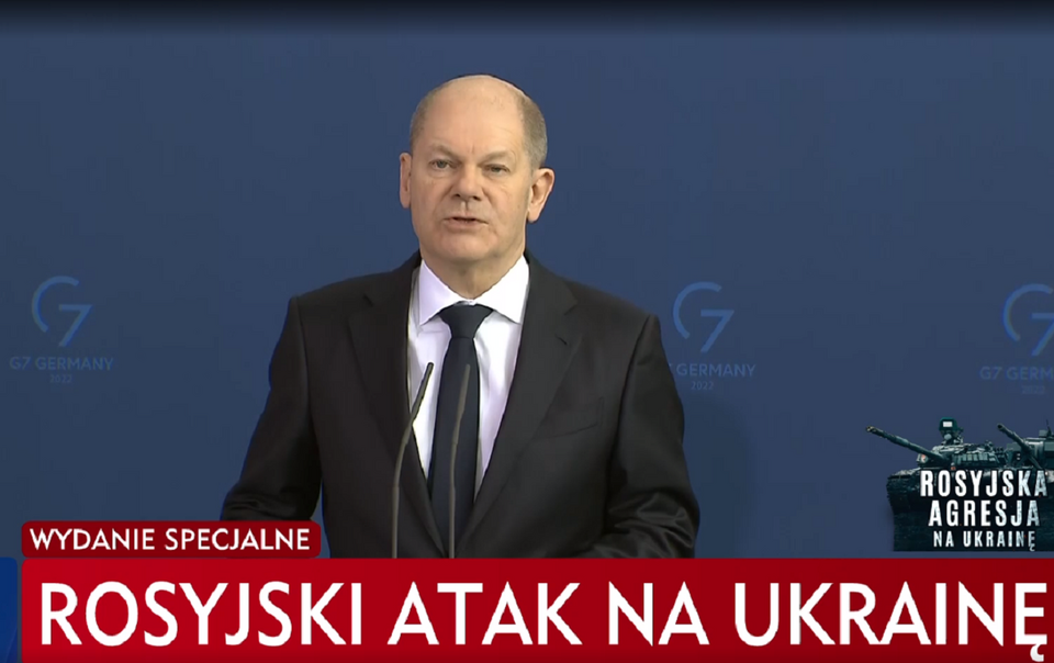 Olaf Scholz  / autor: TVP Info