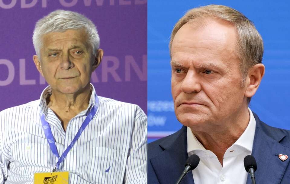 Marek Belka/Donald Tusk / autor: Fratria/PAP/Paweł Supernak