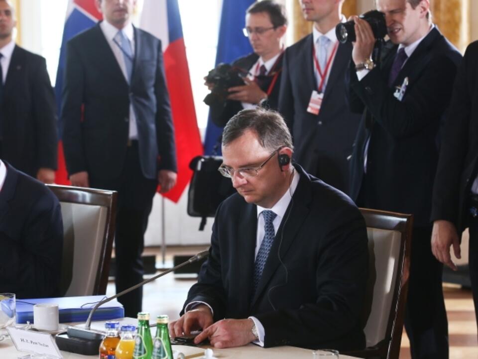 PAP/Rafał Guz: były premier Czech - Petr Neczas