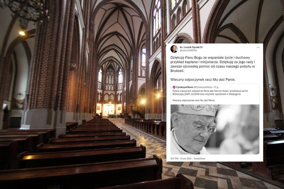 Bazylika katedralna św. Michała Archanioła i św. Floriana Męczennika – katedra diecezji warszawsko-praskiej / autor: Fratria;Twitter