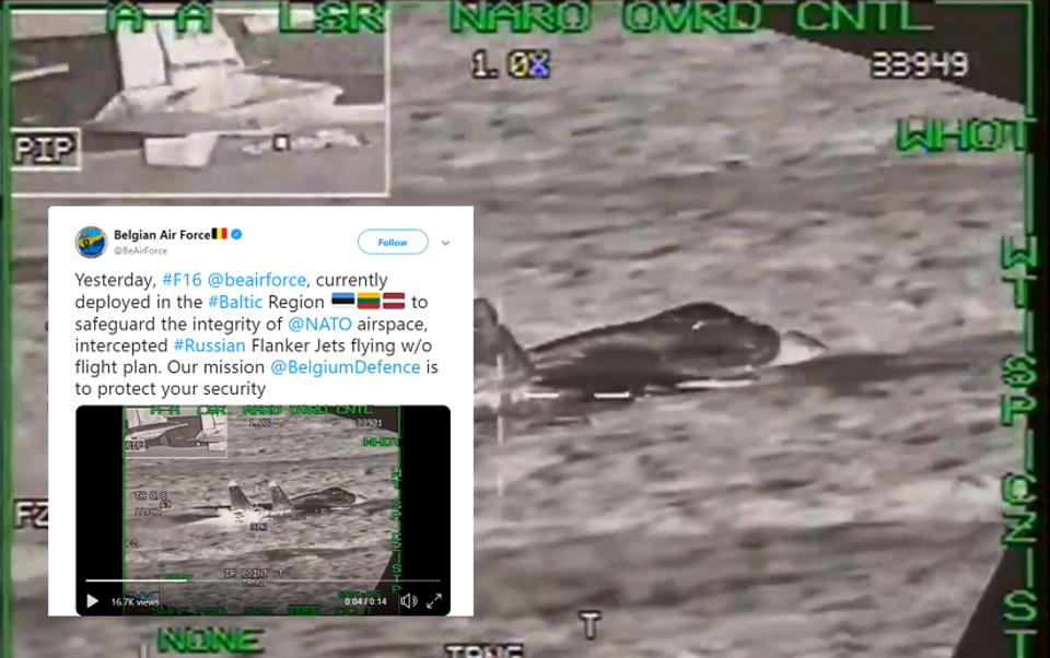 autor: Twitter Belgian Air Force