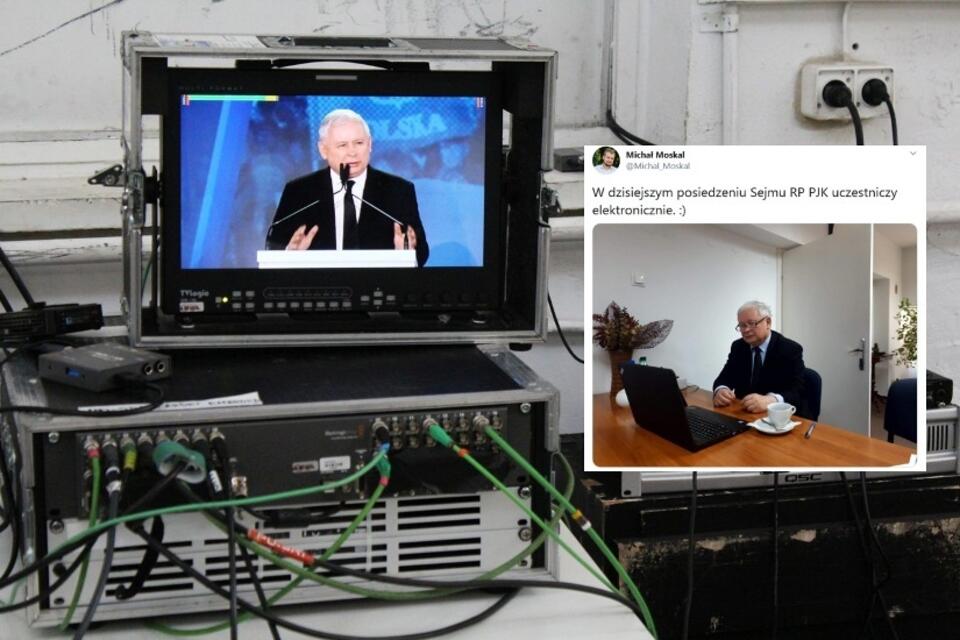 Jarosław Kaczyński / autor: Fratria/Twitter