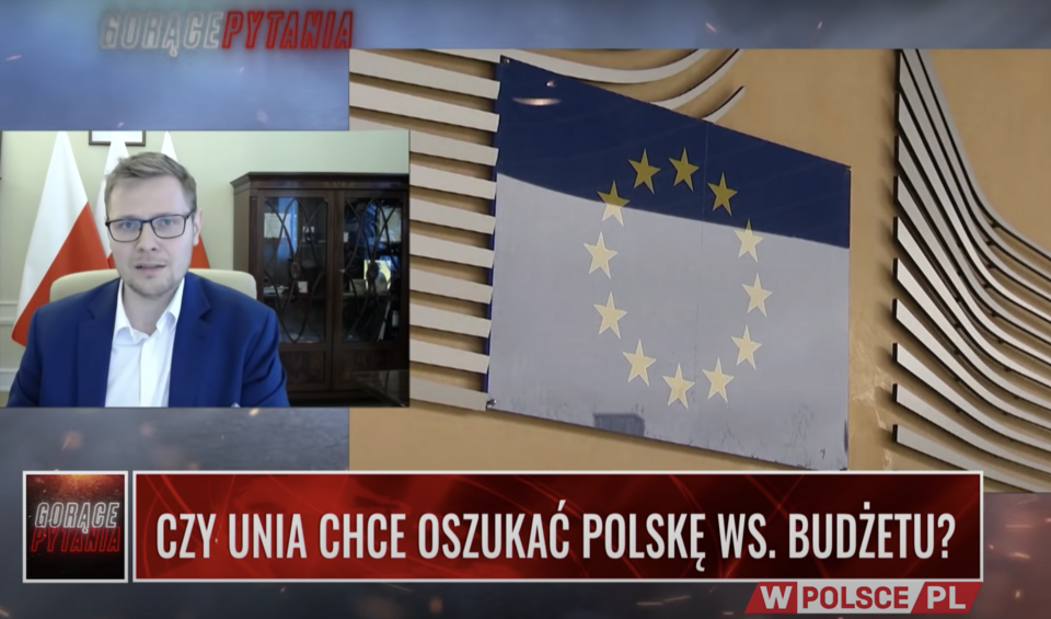 Wiceminister Sprawiedliwości Michał Woś / autor: TELEWIZJA wPolsce.pl