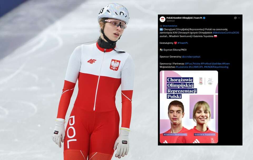 Gabriela Topolska / autor: PAP/Grzegorz Momot/X/@pkolpl