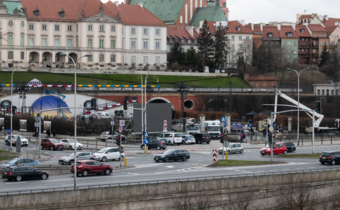 Warszawa: Pierwsze utrudnienia w związku z wizytą Bidena