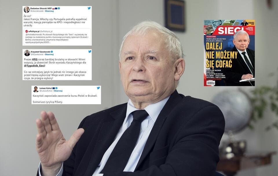 Jarosław Kaczyński / autor: Fratria/Twitter