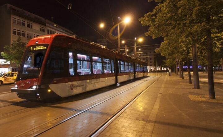 Polski tramwaj marki Solaris na ulicach Brunszwiku, fot. Solaris