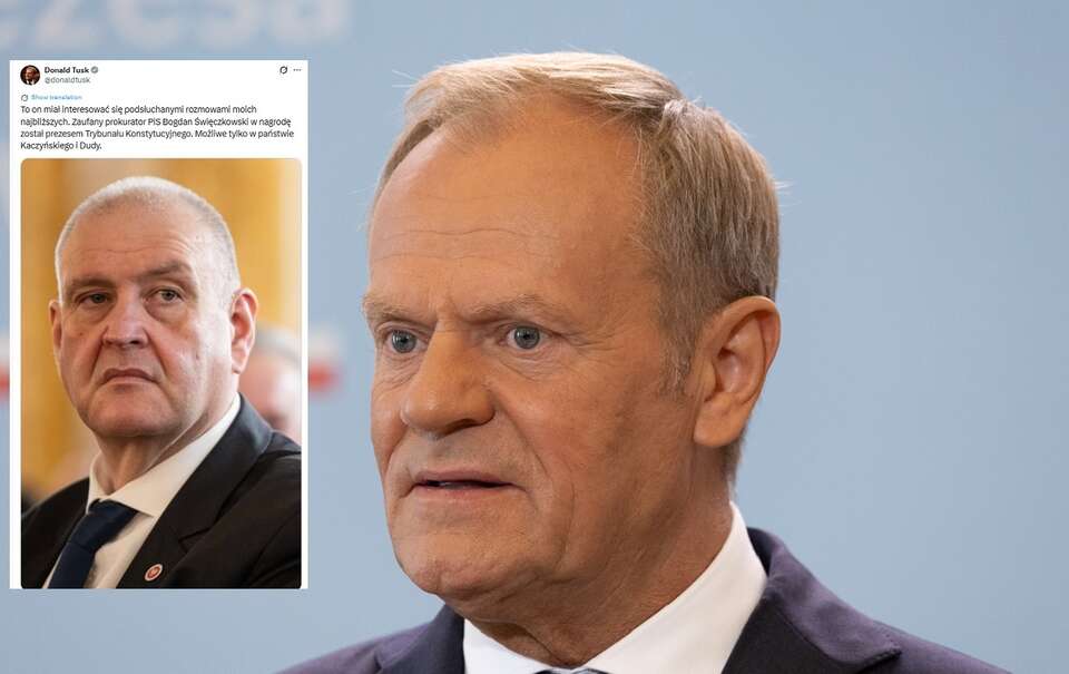 Premier Donald Tusk / autor: Fratria /X:@donaldtusk