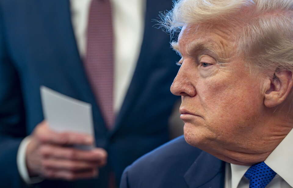 Donald Trump ws. sił USA w Europie / autor: PAP/EPA