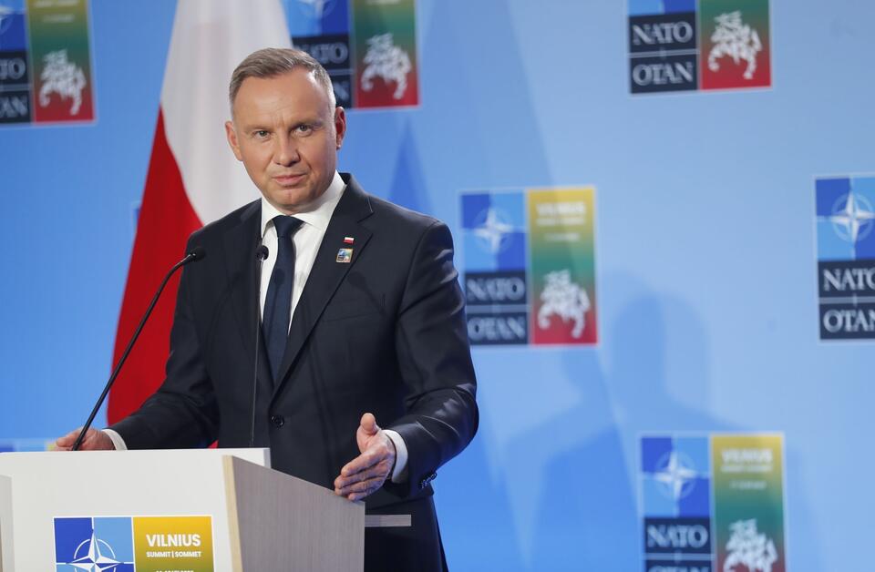 Andrzej Duda, the Polish president / autor: PAP/EPA