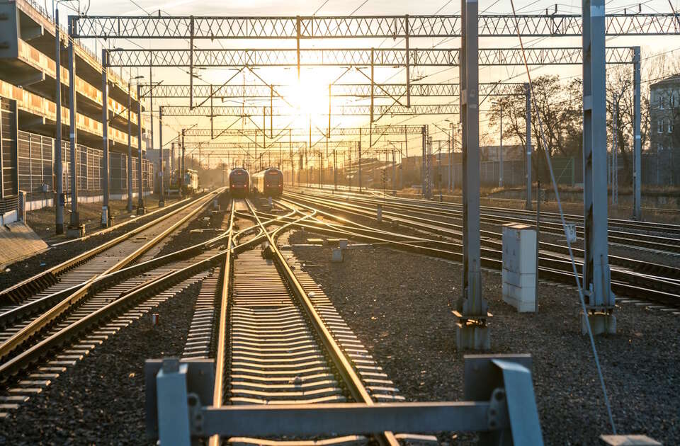 Tory kolejowe / autor: Fratria